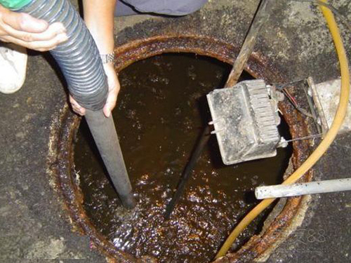 贾汪隔油池清理