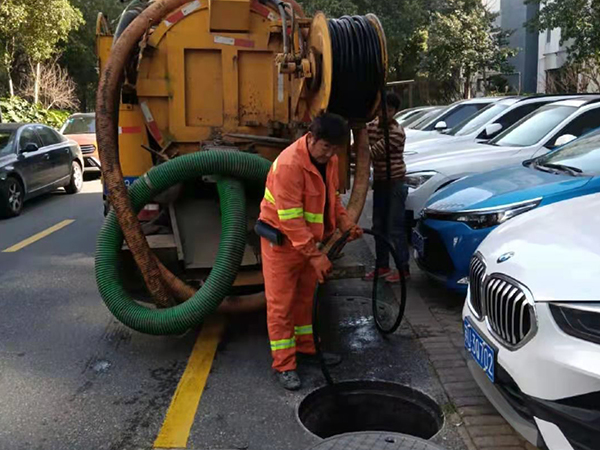 贾汪排污管道清淤